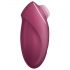 Satisfyer Tap & Climax 1 - wibrujący stymulator 2w1 (czerwony)