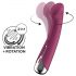 Satisfyer Obracający G-Spot 1 - wibrator z głowicą 360° (czerwony)