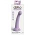 Dillio Secret Explorer - fioletowy dildo żołędziowy z przyssawką (17cm)