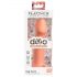 Dillio Big Hero - silikonowy dildo z przyssawką (17 cm) - pomarańczowy