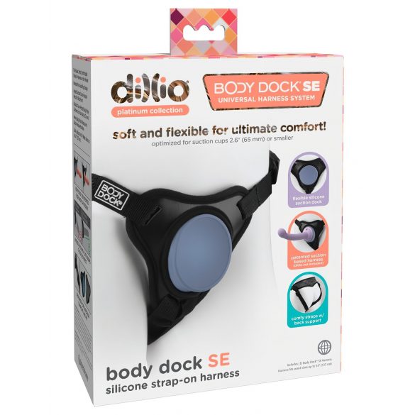 Dillio Body Dock SE - przypinany pas (czarno-niebieski)