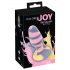 You2Toys - kolorowy silikonowy korek analny