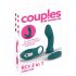 Couples Choice - 3w1 można zmieniać wibrator (turkusowy)