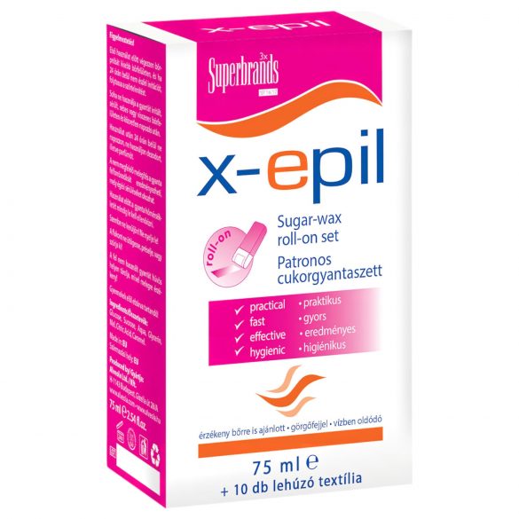 X-Epil - zestaw do depilacji cukrowej