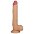 Lovetoy King-Sized - przyssawkowy, realistyczny dildo - 25cm (naturalny)