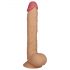 Lovetoy King-Sized - przyssawkowy, realistyczny dildo - 25cm (naturalny)