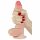 Lovetoy Sliding-Skin - dwuwarstwowy dildo - 18 cm (naturalny)