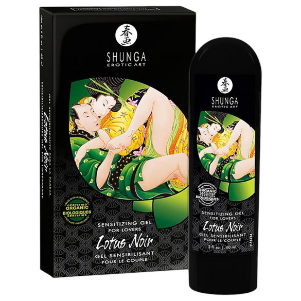 Shunga Lotus Noir - uniseks żel stymulujący (60 ml)