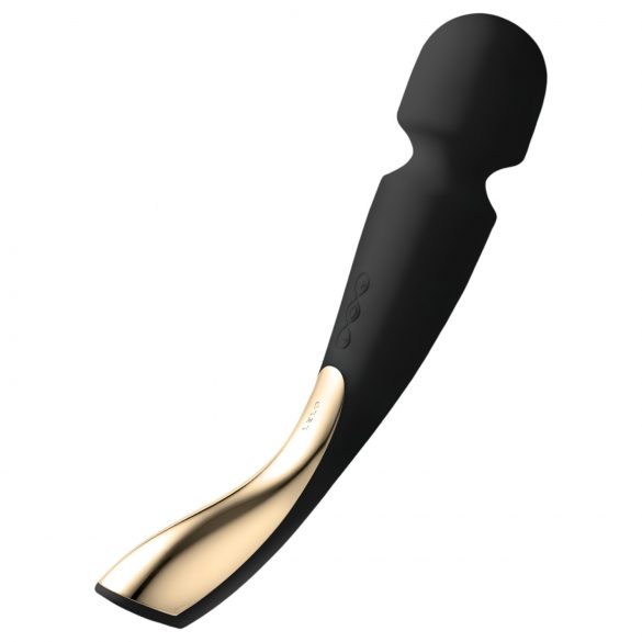 LELO Smart Wand 2 - duży, bezprzewodowy wibrator masujący (czarny)