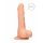 RealRock Dong 7 - naturalny dildo z jądrami (17cm)