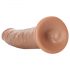 RealRock Slim - realistyczny dildo 15,5 cm (ciemny naturalny)