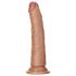 RealRock Slim - realistyczny dildo 15,5 cm (ciemny naturalny)