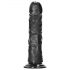 RealRock - realistyczny dildo z przyssawką - 15,5cm (czarny)