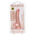 RealRock - realistyczny dildo z przyssawką - 15,5 cm (naturalny)