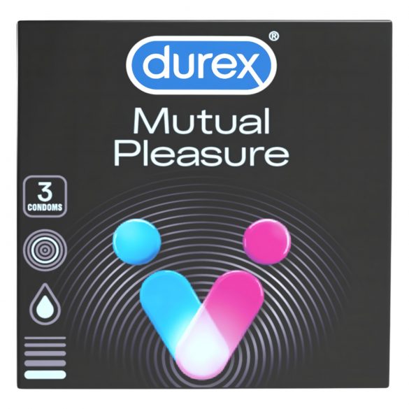 Durex Mutual Pleasure - prezerwatywy (3 szt.)