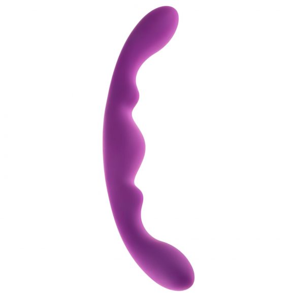 Luna Alive - dwustronne dildo - 25cm (fioletowe)