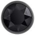 Evolved Black Gem - zestaw metalowy analny (czarno-srebrny)