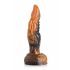 Creature Cocks Ravager - teksturowany silikonowy dildo - 20 cm (pomarańczowy)