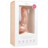 Easytoys - dildor z przyssawką, 15 cm - naturalny