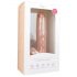 Easytoys - duży dildo z przyssawką (26,5 cm) - naturalny