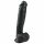 Easytoys - duże dildo z przyssawką - czarne (26,5 cm)