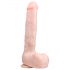 Easytoys - realistyczne dildo z przyssawką (29,5 cm) - naturalny