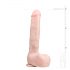 Easytoys - realistyczne dildo z przyssawką (29,5 cm) - naturalny