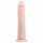 Easytoys - przyssawka duży dildo (28,5 cm) - naturalny