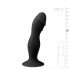 Easytoys - Czarny dildo z przyssawką dla zaciekawionych