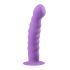 Easytoys - falowany dildo z przyssawką (fioletowy)