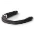 Easytoys Flogger - bicz i silikonowy dildo w jednym (czarny)