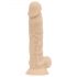 Real Fantasy Ashton - realistyczny dildo z jądrami - 20,5 cm (naturalny)