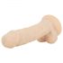 Real Fantasy Ashton - realistyczny dildo z jądrami - 20,5 cm (naturalny)