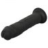 Easytoys - realistyczny dildo - 17,5 cm (czarny)