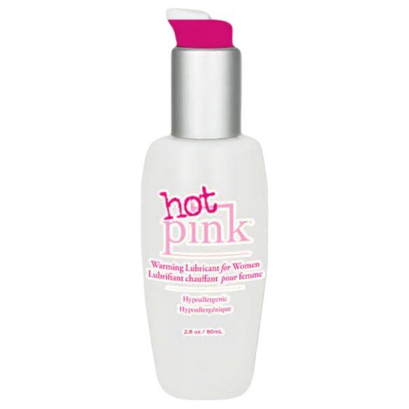 Hot Pink - rozgrzewający żel intymny na wodzie (80 ml)