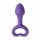 LOVELIFE BY OHMYBOD - EXPLORE - silikonowe analne dildo (fioletowe)