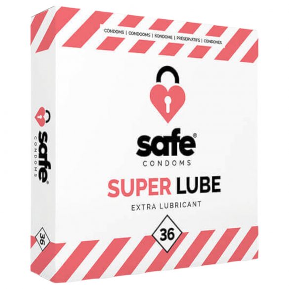 SAFE Super Lube - ekstra lubrykant (36 szt.)