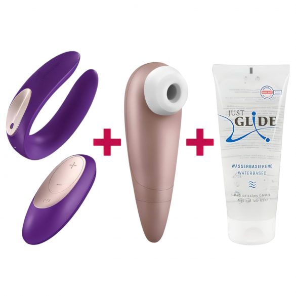 Satisfyer - zestaw wibratorów dla par (3 części)