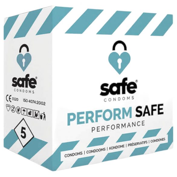 SAFE Perform - duża prezerwatywa (5 szt.)