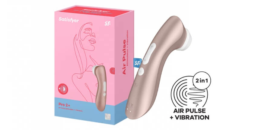 Satisfyer Pro 2+ - Dobijany Stymulator Klitoralny